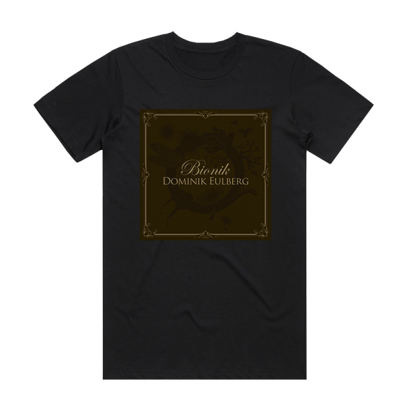 Dominik Eulberg Bionik Album Cover T-Shirt Black