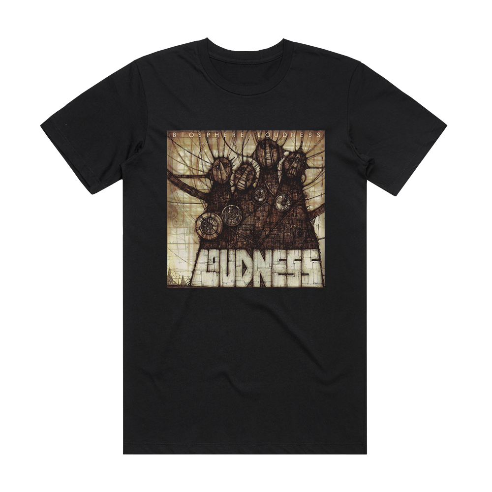 Loudness Biosphere Album Cover T-Shirt Black – ALBUM COVER T-SHIRTS