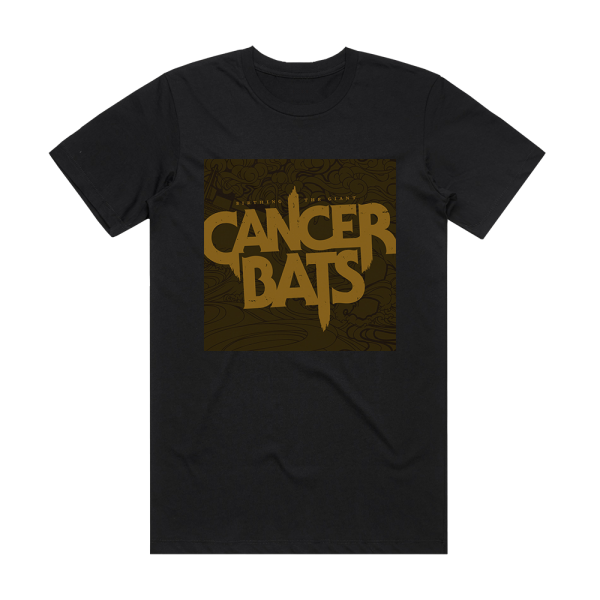 Cancer Bats Birthing The Giant Album Cover T-Shirt Black