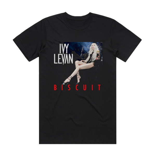 Ivy Levan Biscuit 1 Album Cover T-Shirt Black