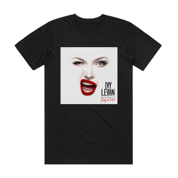 Ivy Levan Biscuit 2 Album Cover T-Shirt Black