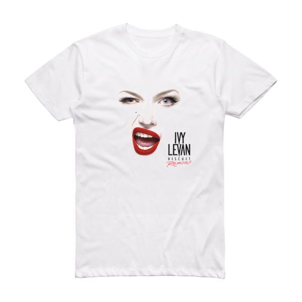 Ivy Levan Biscuit 2 Album Cover T-Shirt White