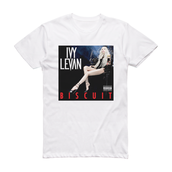 Ivy Levan Biscuit 3 Album Cover T-Shirt White