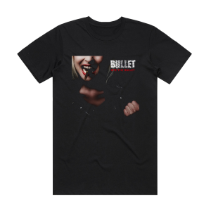 Bullet Bite The Bullet Album Cover T-Shirt Black