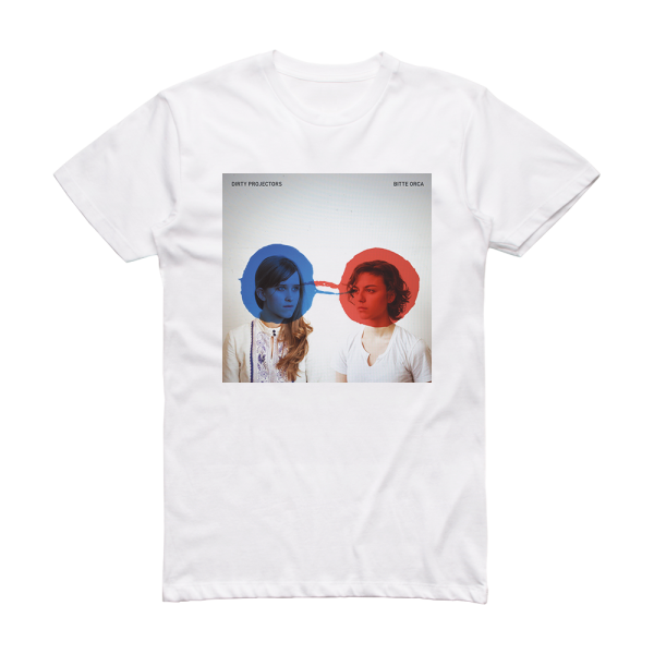 Dirty Projectors Bitte Orca 1 Album Cover T-Shirt White