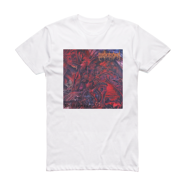 Desultory Bitterness Album Cover T-Shirt White
