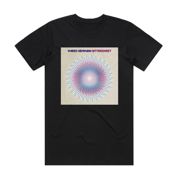 Marek Hemmann Bittersweet Album Cover T-Shirt Black