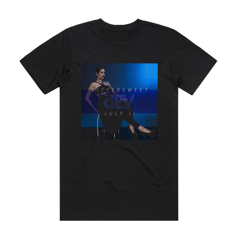 Dev Bittersweet July Ii Album Cover T-Shirt Black