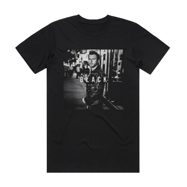 Dierks Bentley Black Album Cover T-Shirt Black