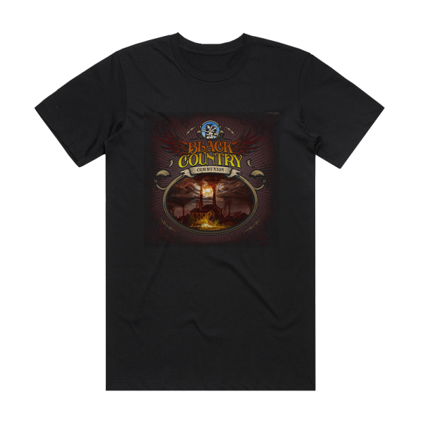 Black Country Communion Black Country Album Cover T-Shirt Black