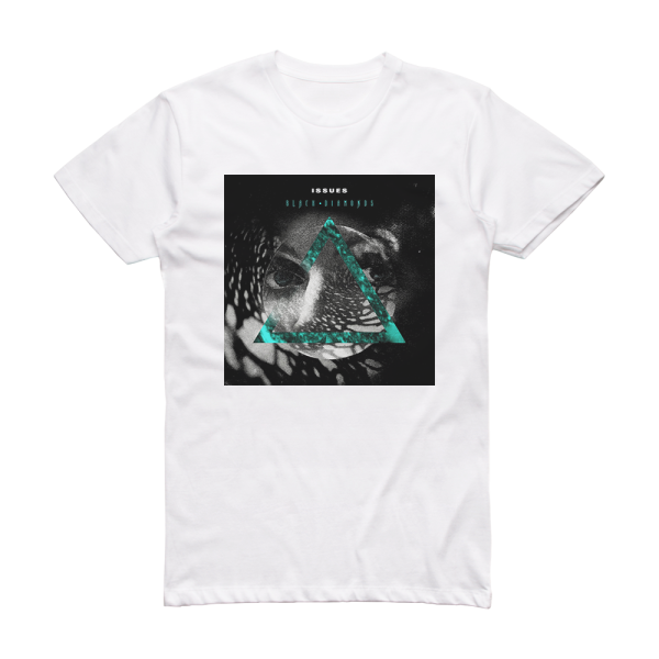 Issues Black Diamonds  Ep Album Cover T-Shirt White