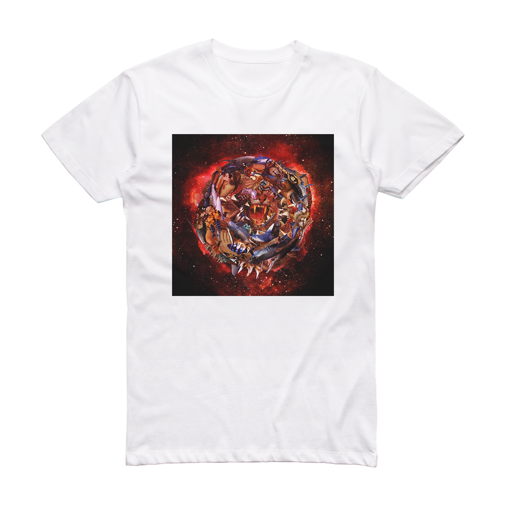 Emanuel Black Earth Tiger Album Cover TShirt White ALBUM COVER TSHIRTS