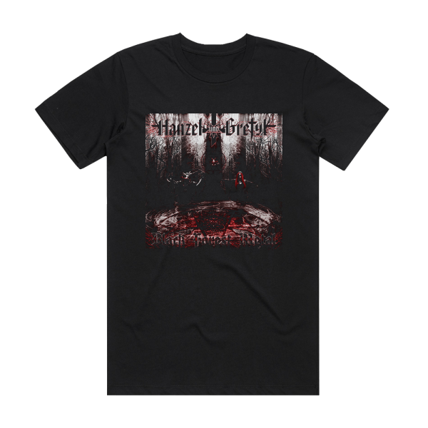 Hanzel und Gretyl Black Forest Metal Album Cover T-Shirt Black