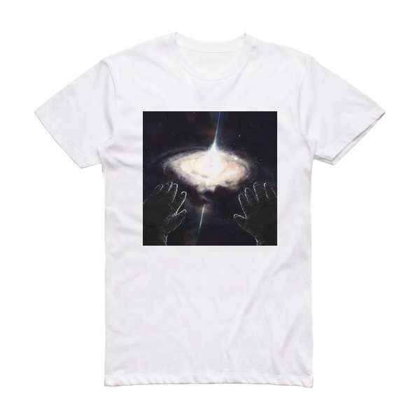 Modern Crusader Black Hole Album Cover T-Shirt White