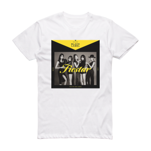 FIESTAR Black Label Album Cover T-Shirt White