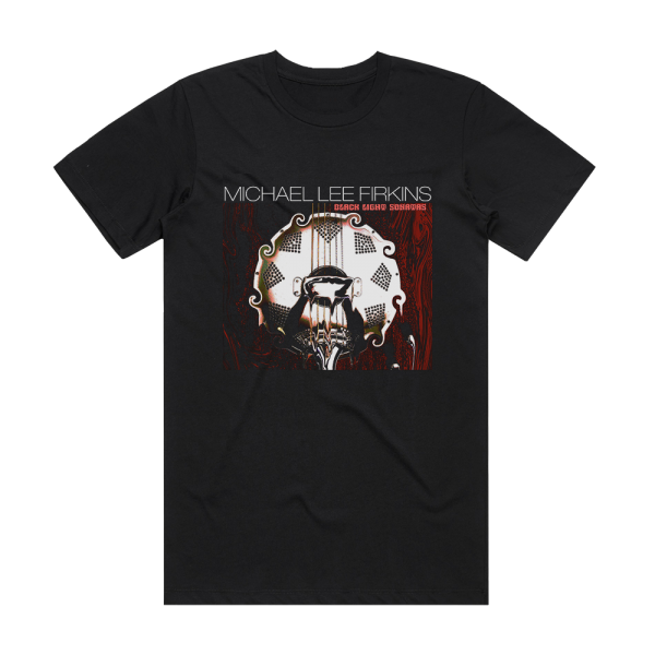 Michael Lee Firkins Black Light Sonatas Album Cover T-Shirt Black