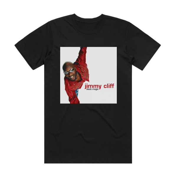 Jimmy Cliff Black Magic Album Cover T-Shirt Black – ALBUM COVER T-SHIRTS