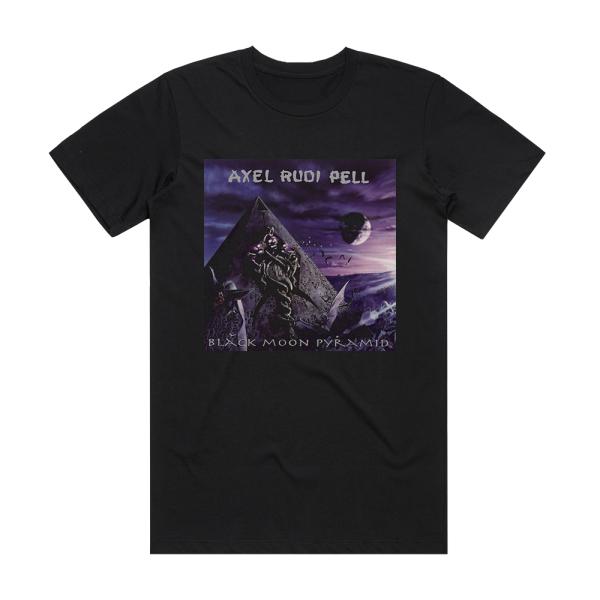 Axel Rudi Pell Black Moon Pyramid Album Cover T-Shirt Black