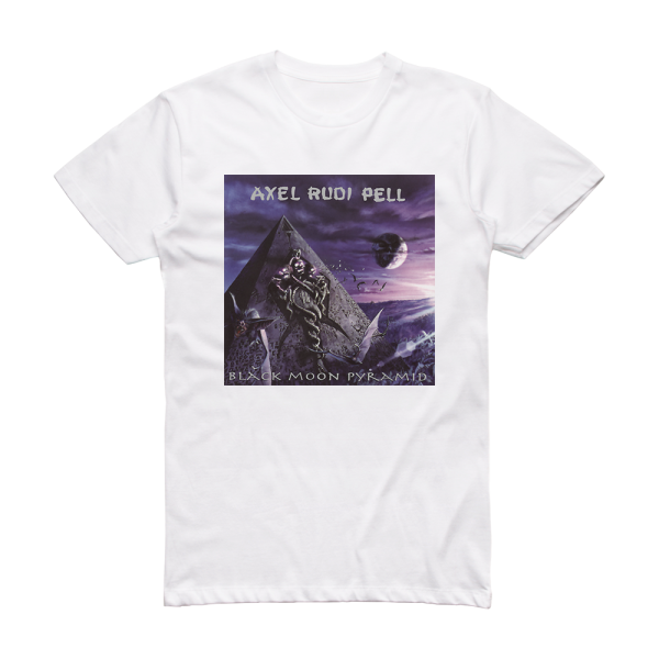 Axel Rudi Pell Black Moon Pyramid Album Cover T-Shirt White