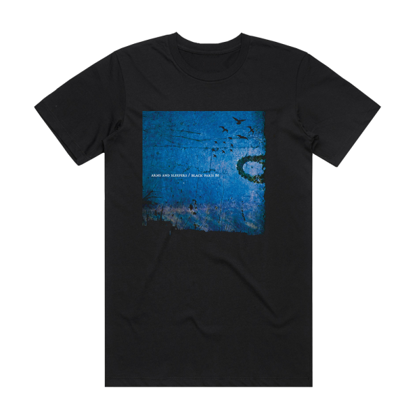 Arms and Sleepers Black Paris 86 Album Cover T-Shirt Black