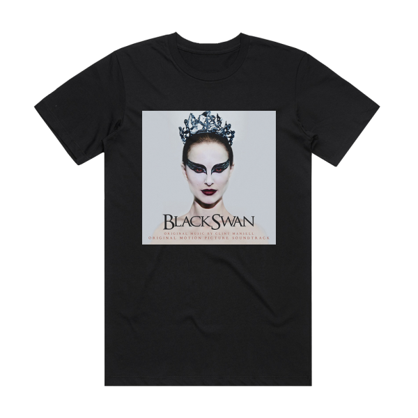 Clint Mansell Black Swan Album Cover T-Shirt Black