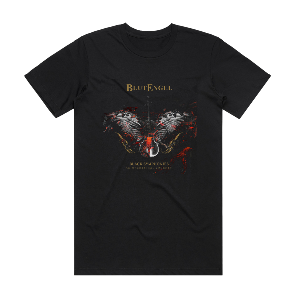 Blutengel Black Symphonies An Orchestral Journey Album Cover T-Shirt Black