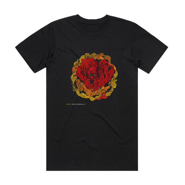 Grails Black Tar Prophecies Volume 4 Album Cover T-Shirt Black