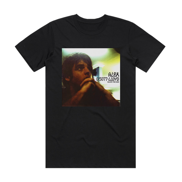 Alex Lloyd Black The Sun Album Cover T-Shirt Black