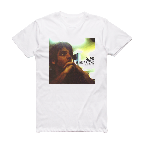 Alex Lloyd Black The Sun Album Cover T-Shirt White