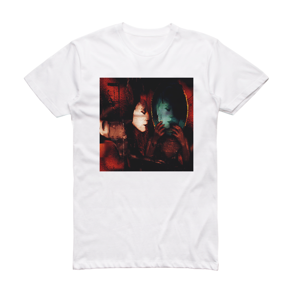 Cemetary Black Vanity Album Cover T-Shirt White