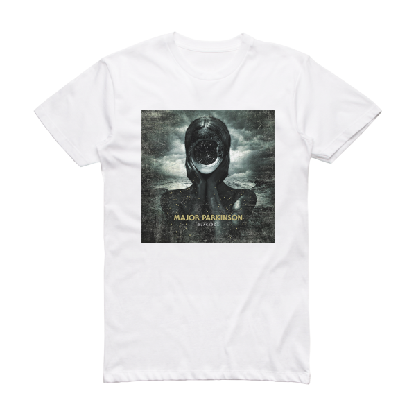Major Parkinson Blackbox Album Cover T-Shirt White