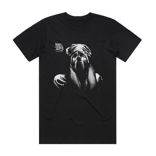 Now and On Earth Blacked Out Album Cover T-Shirt Black