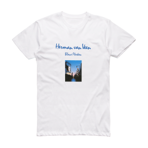 Herman van Veen Blaue Flecken Album Cover T-Shirt White
