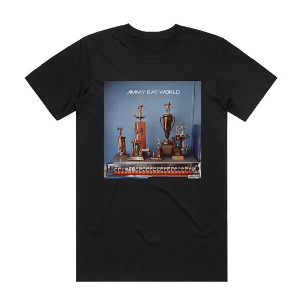 Jimmy Eat World Bleed American 1 Album Cover T-Shirt Black