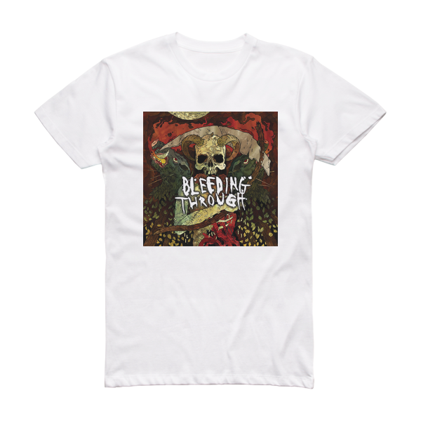 Bleeding Through Bleeding Through Album Cover T-Shirt White