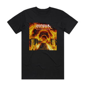 Hibria Blind Ride Album Cover T-Shirt Black