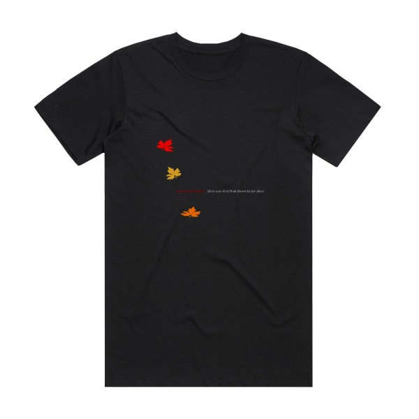 Arms and Sleepers Bliss Was It In That Dawn To Be Alive Album Cover T-Shirt Black