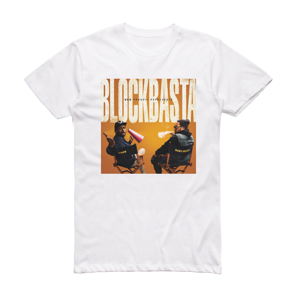 ASD Blockbasta Album Cover T-Shirt White