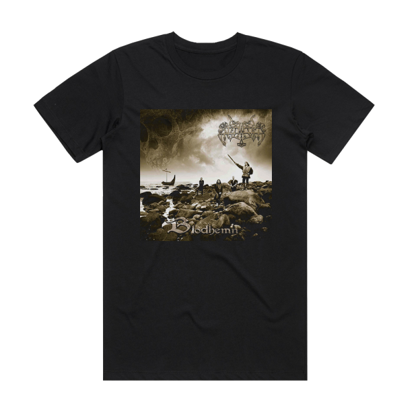 Enslaved Blodhemn Album Cover T-Shirt Black