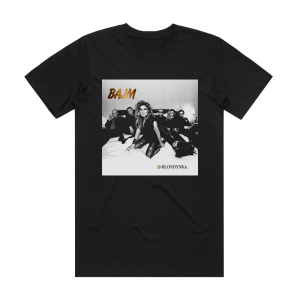 Bajm Blondynka Album Cover T-Shirt Black