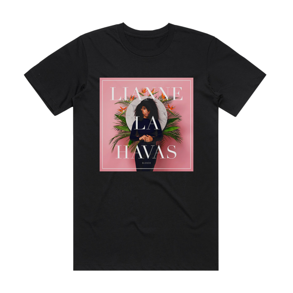 Lianne La Havas Blood Album Cover T-Shirt Black
