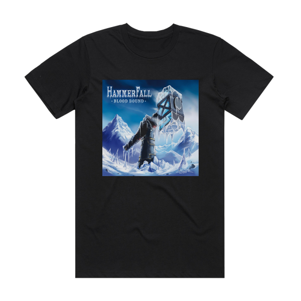 HammerFall Blood Bound Album Cover T-Shirt Black
