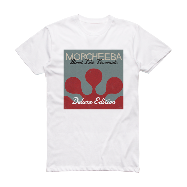 Morcheeba Blood Like Lemonade Album Cover T-Shirt White