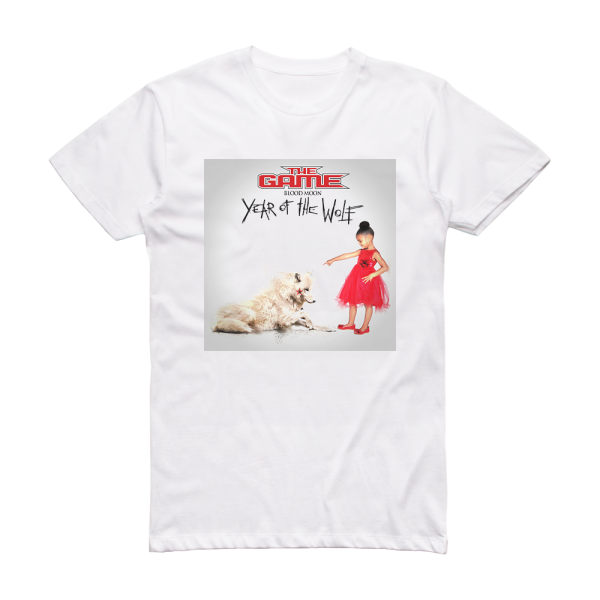 Game Blood Moon Year Of The Wolf Album Cover T-Shirt White