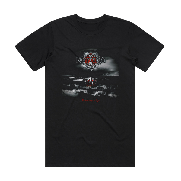 Krypteria Bloodangels Cry Album Cover T-Shirt Black