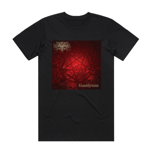 Necrophobic Bloodhymns Album Cover T-Shirt Black