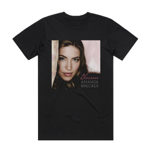 Amanda Brecker Blossom 2 Album Cover T-Shirt Black