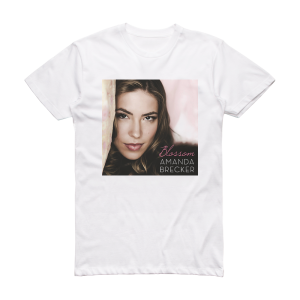 Amanda Brecker Blossom 2 Album Cover T-Shirt White