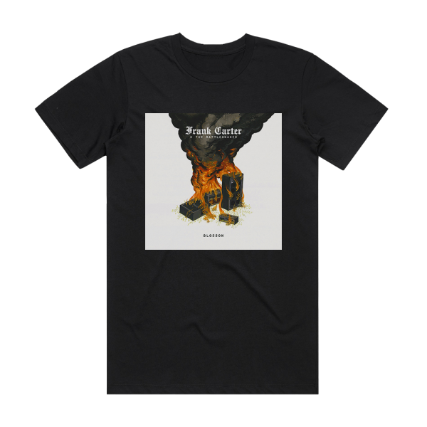 Frank Carter and The Rattlesnakes Blossom Album Cover T-Shirt Black