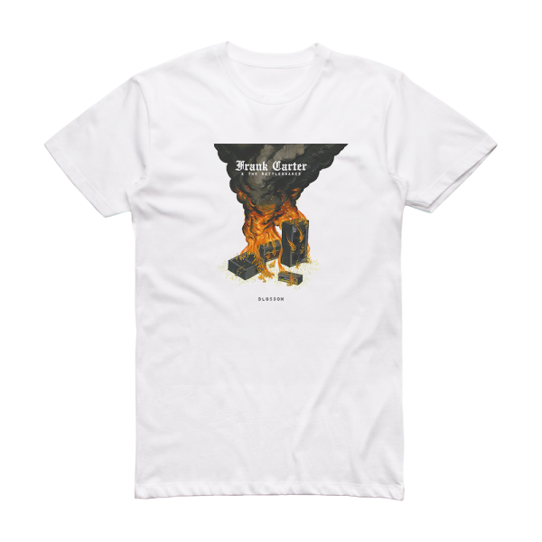 Frank Carter and The Rattlesnakes Blossom Album Cover T-Shirt White